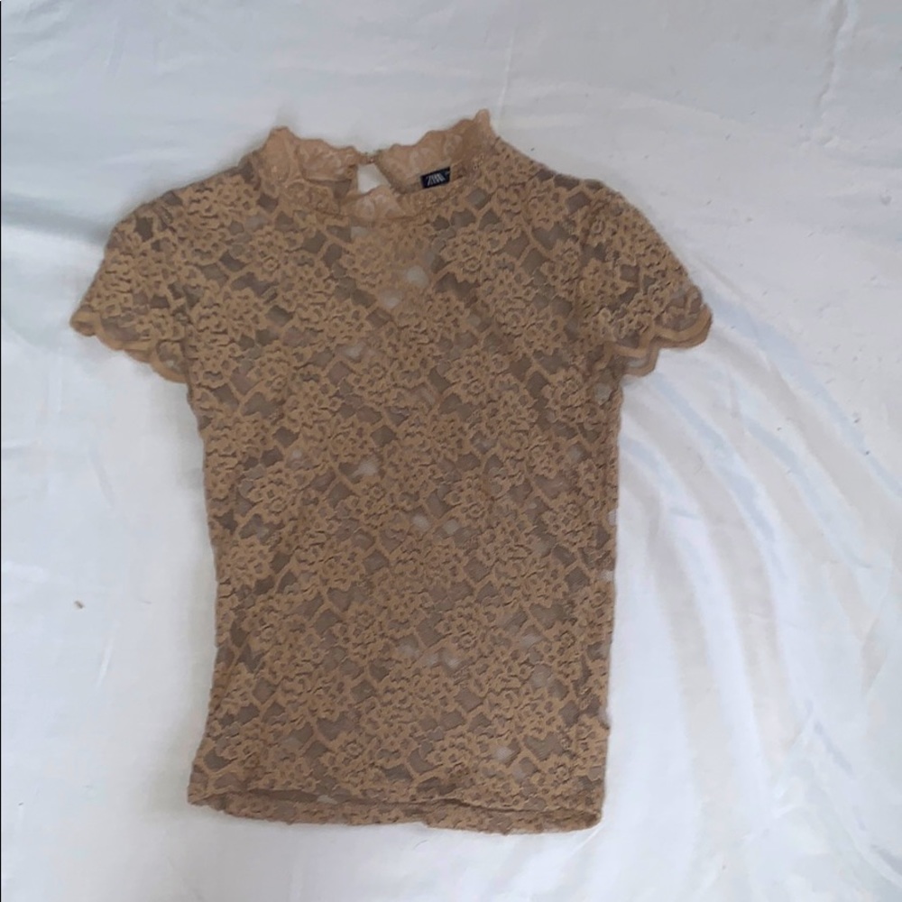 mesh blouse